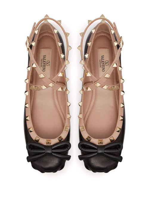 Ballerine Rockstud in pelle Valentino Garavani | 4W2S0HB6XGRN71